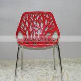 Modern Style Japanese Restaurant Furniture Tree Design Plastic Chair thumbnail-1