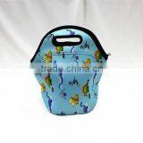 Heat Transfer Printing Neoprene Lunch Bag, for Kids Students thumbnail-1