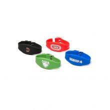 High Quality Custom Cheap Qr Code Silicone Wristband Customized Silicone Bracelet Qr Code Rubber Wristband With QR Code thumbnail-4