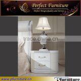 French Corner Silver Nightstand Wooden NC121113