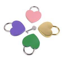 Love Heart Padlock Metal Lock for Decoration thumbnail-5