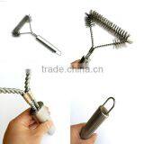 New Amazon Hot Sell With Stainless Steek Handle 12 Inch Bbq Grill Brush thumbnail-1