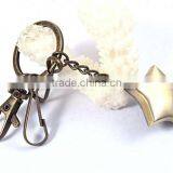Factory Direct Sales Custom Metal Compass Keychain thumbnail-4
