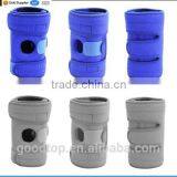 Adjustable Neoprene Knee Support With Basic Open Patella Kneecap Brace and Spring Steel Side Stays thumbnail-3