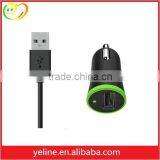 CE Certificated 2100mah 2.1a Single USB Car Charger With LED thumbnail-3