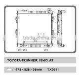 Aluminum Auto Radiator for TOYOTA 4RUNNER 88-95 AT