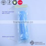 Transparent Green LDPE Double Sides Sealing Adhesive Packing Bags