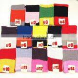 Patchwork Color Knitted Winter Women Neck Warmers thumbnail-1
