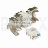 Sheilded RJ45 Keystone Jack Toolless Cat6 Keystone Jack thumbnail-1