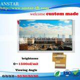 2016 6.2 Inch Tft Lcd Module 24bit*RGB Interface Stock for Sale