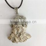 Fashion Necklace, Melted Alloy Pendant Necklace, PT1535