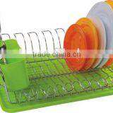 Elegant Iron Wire Dish Shelf With PP Tray thumbnail-1