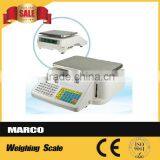 Barcode Types Digital Weight Scale rs 232 Electronic Scale With Label Printer thumbnail-3