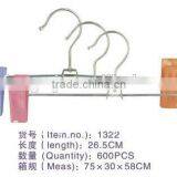 Plastic Hanger With Clips & Colorful Hanger &cheap Plastic Hanger