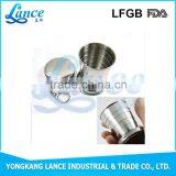 LFGB FDA SGS 250ml Stainless Steel Folding Cup thumbnail-4