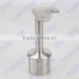 Stainless Steel Handrail Balustrade Round Post Support Round Corner Handrail Bracket thumbnail-2