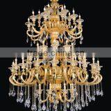 Modern Crystal Chandelier Lamp Pendant Light Hanging Lighting Fixture CZ5001/66 thumbnail-1