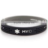 Personal Unique id Bracelet Custom Silicone id Bracelet Engraved thumbnail-5