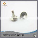 Leather Crystal Rhinestone Decoration Custom Metal Rivet