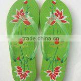 wholesale embossed eva flower slippers