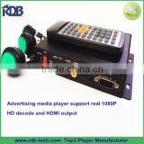 RDB Factory Price Advertising Media Player Support Real 1080P HD Decode and HDMI Output DS005-43
