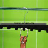 Standby Velvet Flocked Belt Hanger Gentlemen Custom Suit Hangers Tie Organizers thumbnail-4