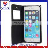 Card Holder Combo Color Leather Flip Case for Iphone 6s With Window thumbnail-6
