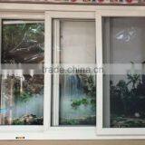 Horizontal Opening Pattern Aluminum Blind Inside PVC Double Glass Window thumbnail-5