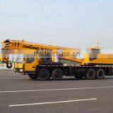 New 100T Big Power Hydraulic Mobile Truck Crane 4 Axle for Sale thumbnail-1