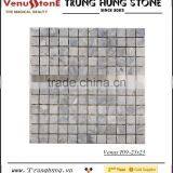 15*15 Grey Polished Marble Mosaic Tiles thumbnail-5
