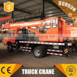 FOTON chassis China famous 8 ton truck crane manufacturer with best after sale service