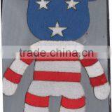 Applique Dress Patterns Iron-on GA-FT007
