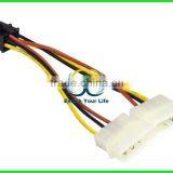Power Cable (2x4 Pin In, 6 Pins Out)