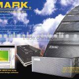 Large Active Line Array Speaker (2x12") Powered by Digital Amplifiers - C-Mark