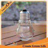 Cute 100ml Bulb Glass Bottles For Drinking thumbnail-1