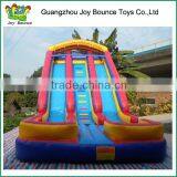 Double Lanes Pool Slide Inflatable Water Pool Slide Rental thumbnail-1