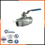 High quality 2PC&3PC stainless steel 304/316 Ball valve