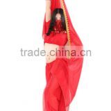 SWEGAL Wholesale red belly dance sexy lantern costume dance dress wear,india belly dance costume set SGBDT13100