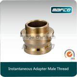 Male Thread BS336 John Morris Instantaneous Fire Hose Adapters Hydrant Adapters Fire Hydrant Coupling Connection thumbnail-1