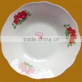 Stock Ceramic Soup Plate Cut Edge With Cheap Price thumbnail-6