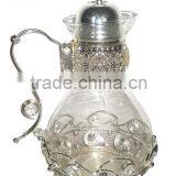 2016 Decorative Glass Water Jug With Crystal Decoration thumbnail-3