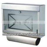 Wall Mounted Postbox Stainless Steel thumbnail-1