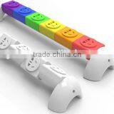 Colorful Creative and Universal Rotatable Power Socket