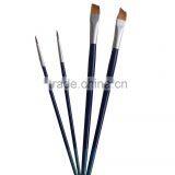 4pcs High Quality Nylon Hair Lacquered Wooden Handle Art Brush Set