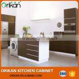 New Products 2016 White Melamine Kitchen Cabinet Door for Wholesales thumbnail-1