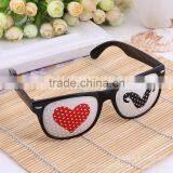New High Quality Pinhole Glasses Custom Logo Printed Lenses Party Glasses thumbnail-2