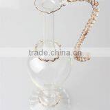 China Factory Cheap Price Hot Sale Clear Pyrex Decorative Custom Unique Design Wholesale Glass Flower Vase/flower Receptacle thumbnail-2