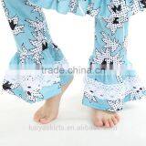 2016 Christmas Yiwu Kaiya New Fashion 3 Pieces Coat Dress and Pant Baby Girl Boutique Clothing Sets thumbnail-6