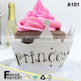 A101 Laser cake decoration birthday princess cake cup wrappers