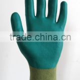 Bamboo Foam Nitrile coated gloves